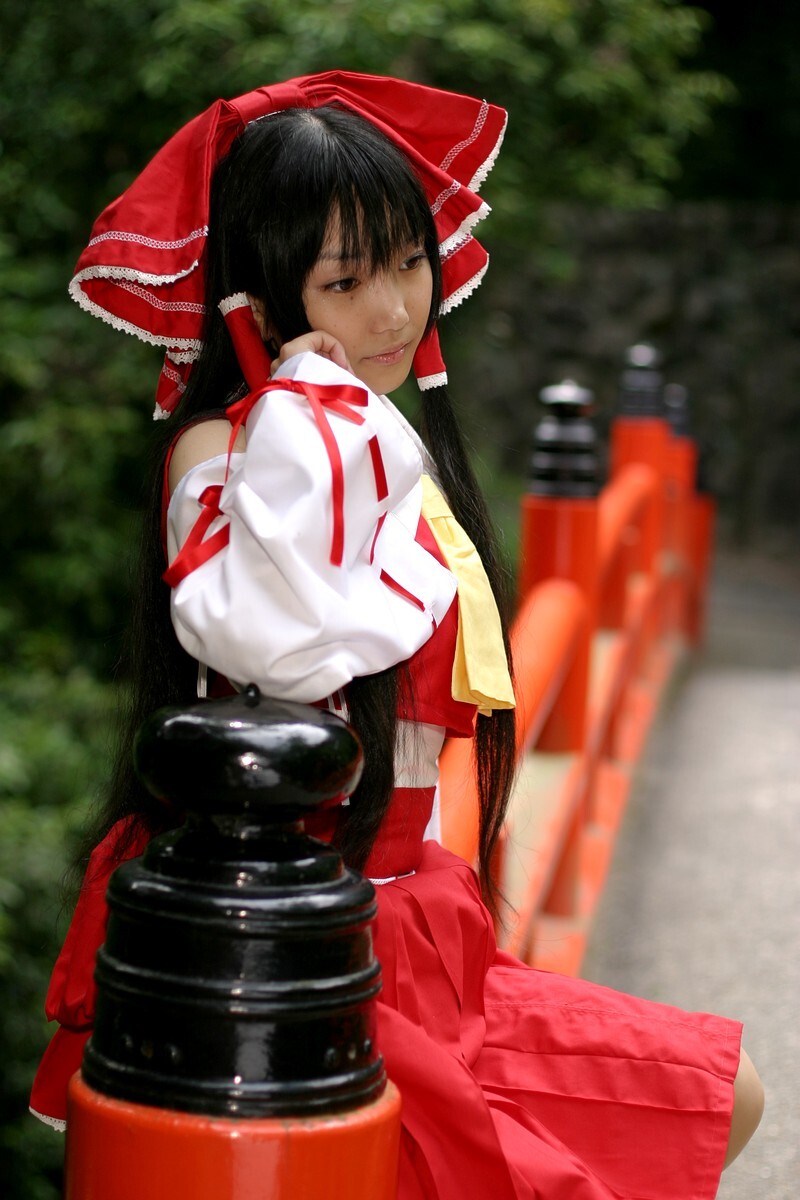 Cos set c74 Reimu beautiful Japanese Beauty Set